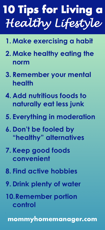 10 Tips For A Balanced And Healthy Lifestyle