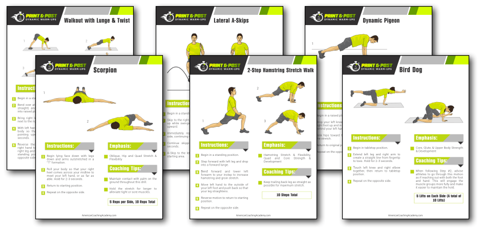 Dynamic Warm-Up Routines For Advanced Athletes