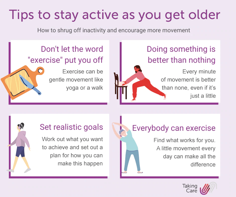 How To Stay Active As You Get Older