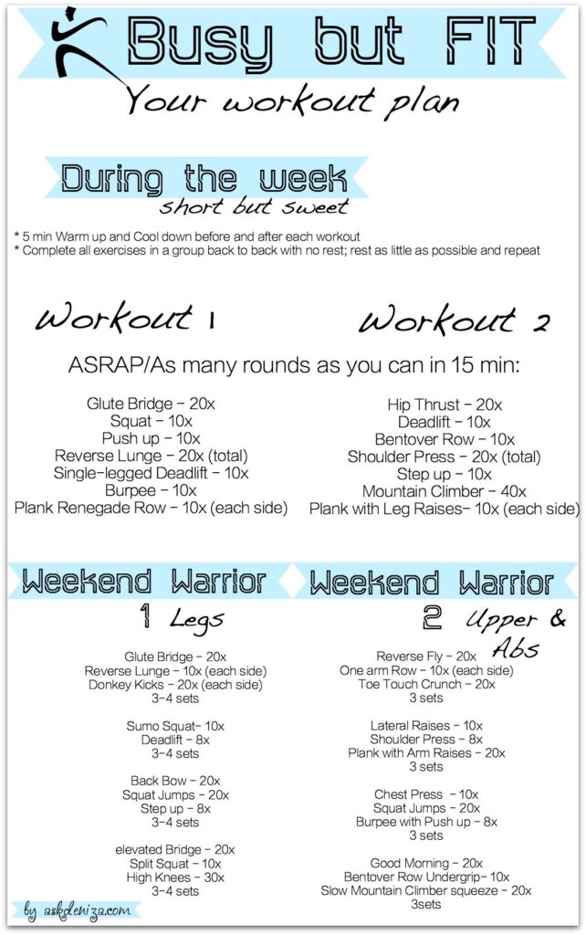 The Best Personal Fitness Plans For Busy Professionals